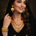 Premium Gold-Plated Multani Ball Mala