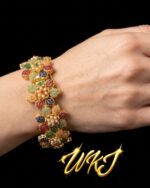 Multicolor Bangle Pair