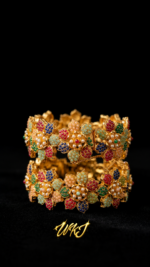 Multicolor Bangle Pair - Image 2