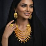 Premium Gold-Plated Multani Ball Mala