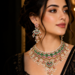 Kundan necklace Set